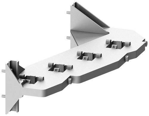 Siemens 8PQ40000BA63 SIVACON S4 Feldverteilschienenhalter gestaffelt, 2x 40x10mm Halter 1St.