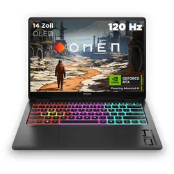 HP OMEN Transcend Laptop 14-fb1097ng Intel® CoreTM Ultra 9 285H