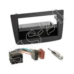 Autoradio 1-DIN Einbaurahmen Radioblende+Adapter Einbauset für Alfa MiTo (Typ...