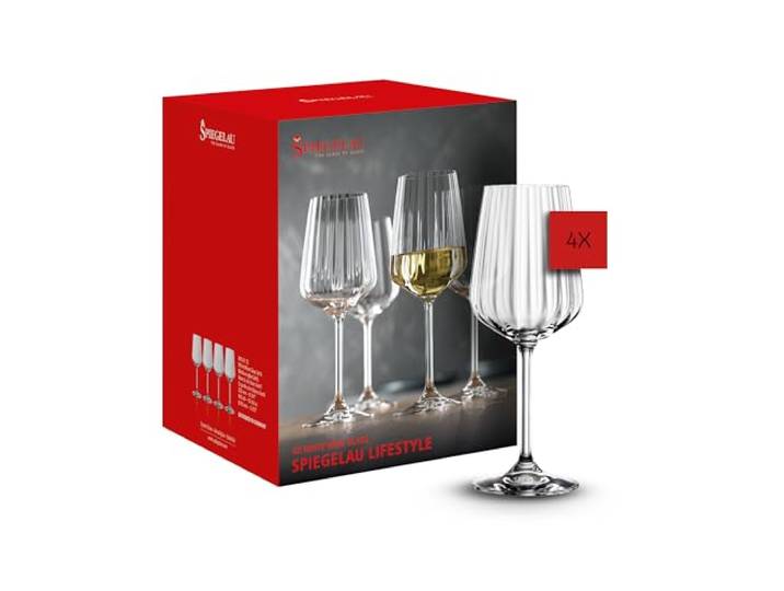 Spiegelau & Nachtmann 4450172 Lot de 4 verres à vin blanc 440 ml