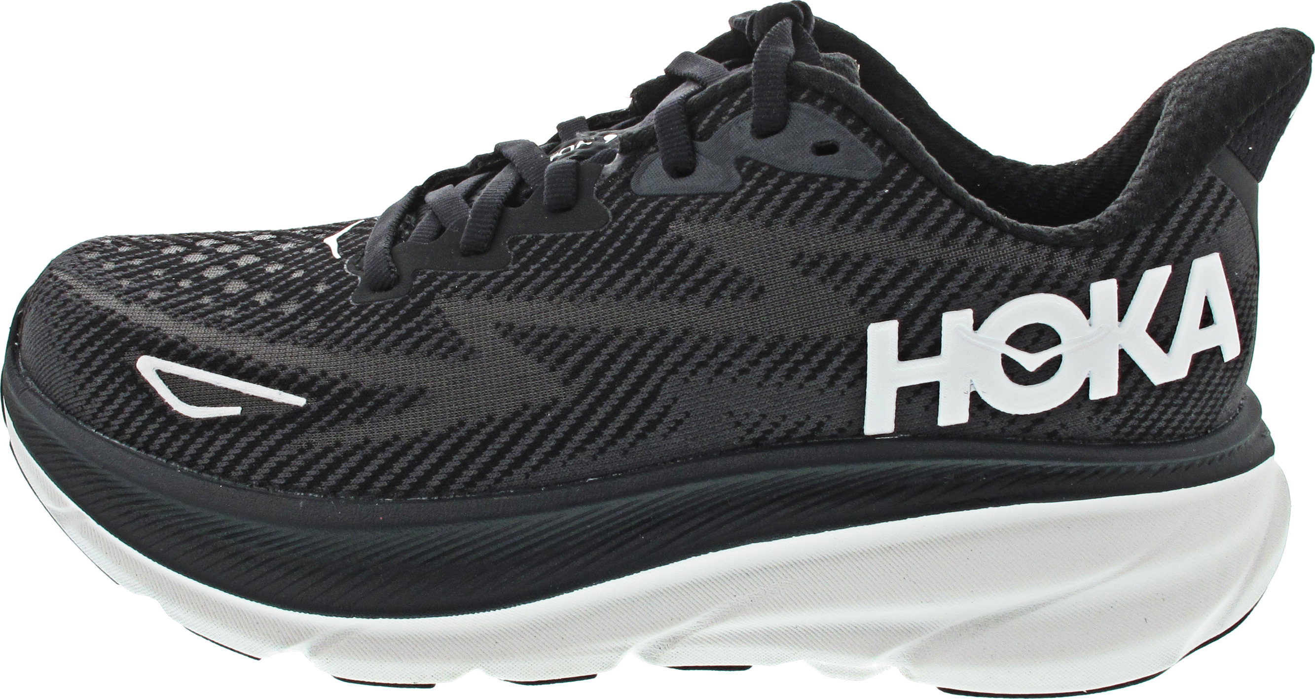 HOKA Damen Laufschuhe Schwarz 1127896-BWHT Grösse 40