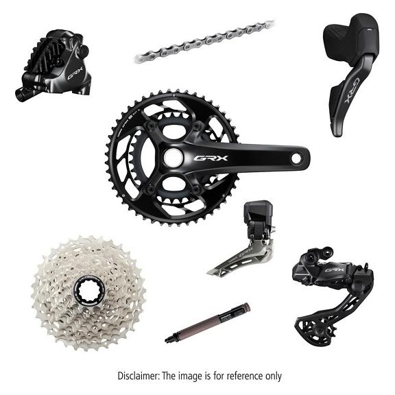 Shimano Gruppe GRX 825 Di2 12-fach (GRGRX825DI212SDD001)