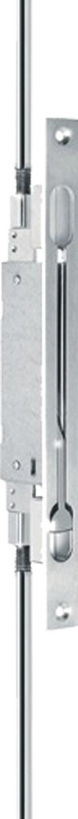 FUHR Turkrantrekker met schuifgrendel, RVS, F-uitvoering, Stulp: 285 mm, Stulpbus: 24 mm, 45 mm