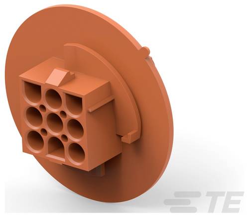 TE Connectivity Leiterplattensteckverbinder MATE-N-LOK Polzahl Gesamt 9 Rastermaß: 6.35mm 1-794761-1 Package