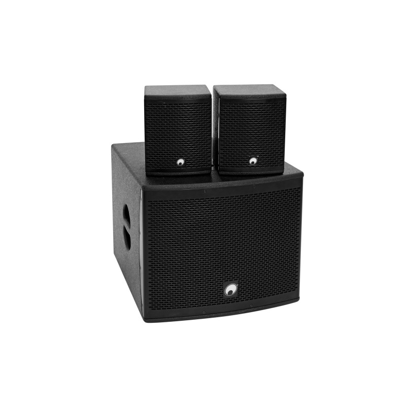 Omnitronic 20000727 altoparlante Nero Cablato 130 W