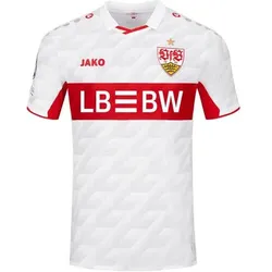 JAKO Kinder VfB Trikot 26/27 International Home, Größe 128 in Weiß Weiß