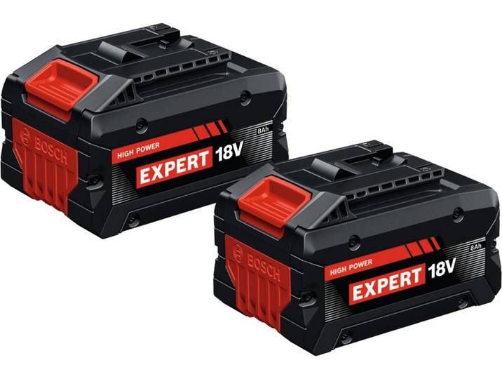 Bosch Professional 2x EXBA18V-80 (C) Akkupack (1600A0373D)