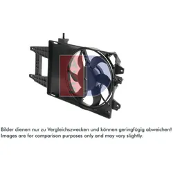 Lüfter Motorkühlung AKS DASIS 088083N für Lancia Fiat Ypsilon Punto Idea