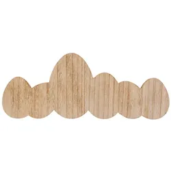 Ostereier aus MDF, 30,5 x 12 cm