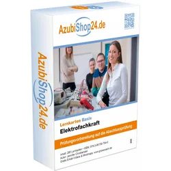 AzubiShop24.de Lernkarten Elektrofachkraft, Schulbücher von Jennifer Christiansen