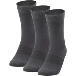 3er Pack JAKO Freizeitsocken anthrazit 43-46