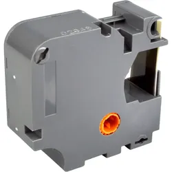 Schrumpfschlauch kompatibel zu Dymo IND Rhino 18057 (S0718330) schwarz auf weiß 19mm x 1,5m