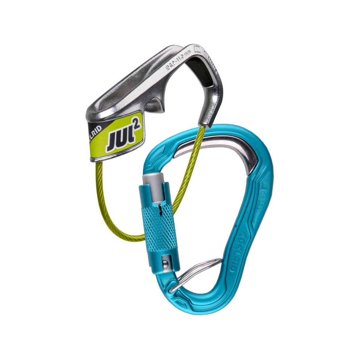 Edelrid Jul 2 Belay Kit Bulletproof Triple icemint (329) 737320003290