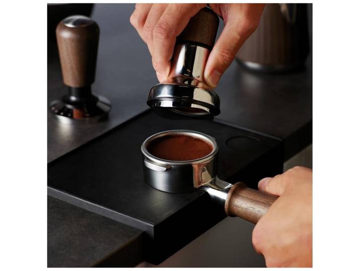 Kaffeedrücker Sage Braun Edelstahl/Holz für 54 mm