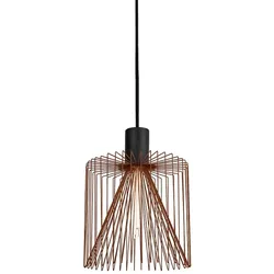 Wever & Ducré Schirm WIRO 1.8 CAGE, Ø 18.7cm, lackierter Stahl, ohne Abhängung + Leuchtmittel, rost WEV-209200V0