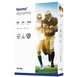 tecno Multifunktionales Druckerpapier »Dynamic« A4 80 g/m2 - 500 Blatt weiß