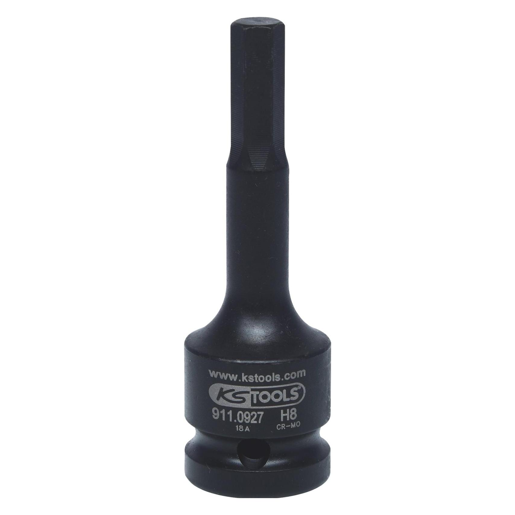 KS Tools 1/2" Kraft-Bit-Stecknuss (8 mm) (911.0927)