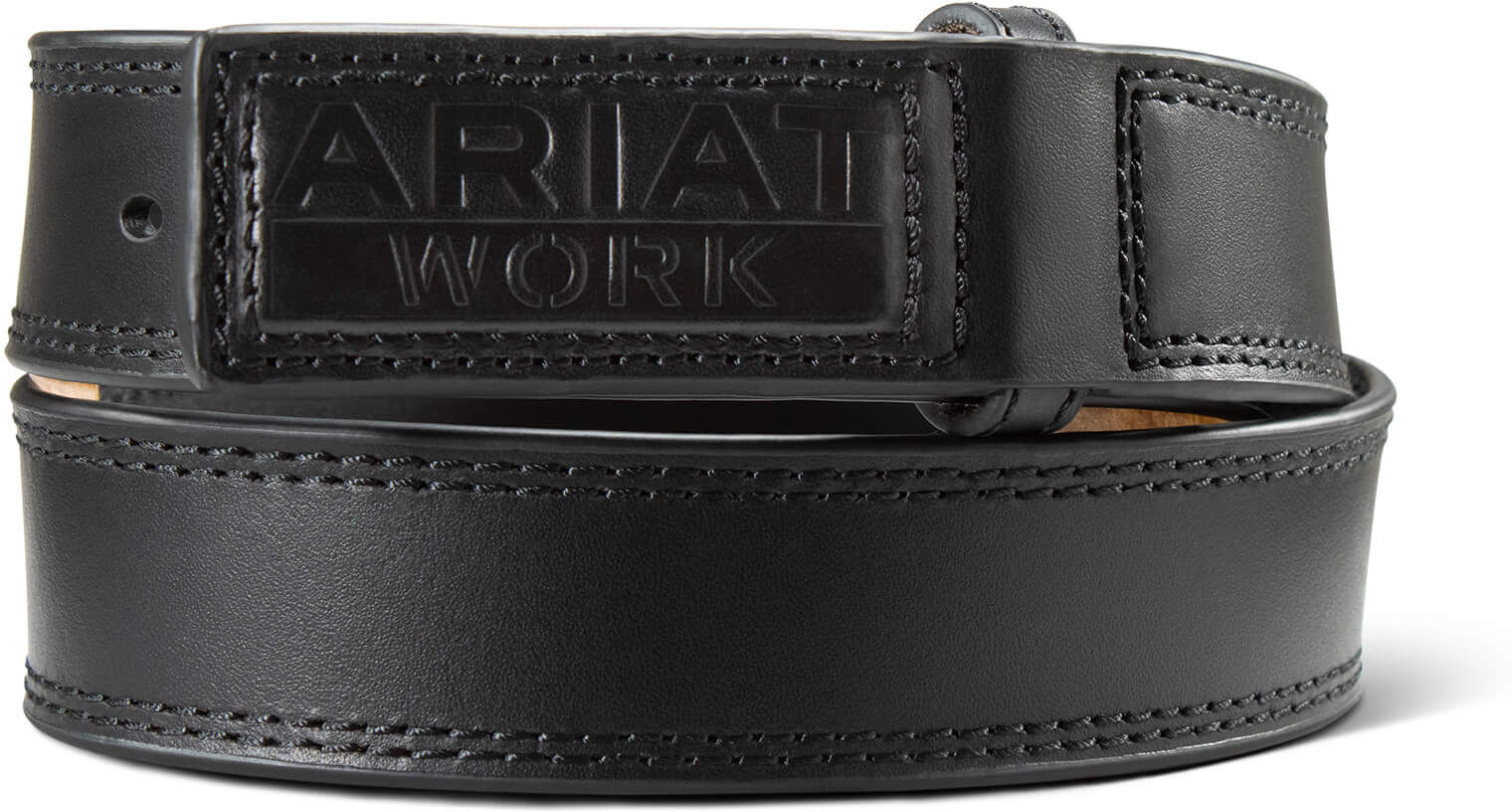 Men's Work Scratchless Belt in Black Leather, Size: 38 by Ariat
