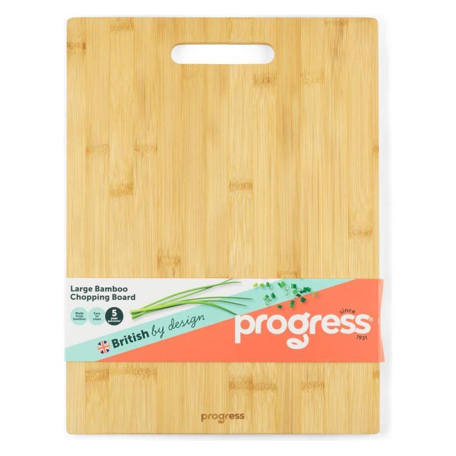 Progress BW14734 Large Bamboo Chopping Board 40 x 30 cm (BW14734)