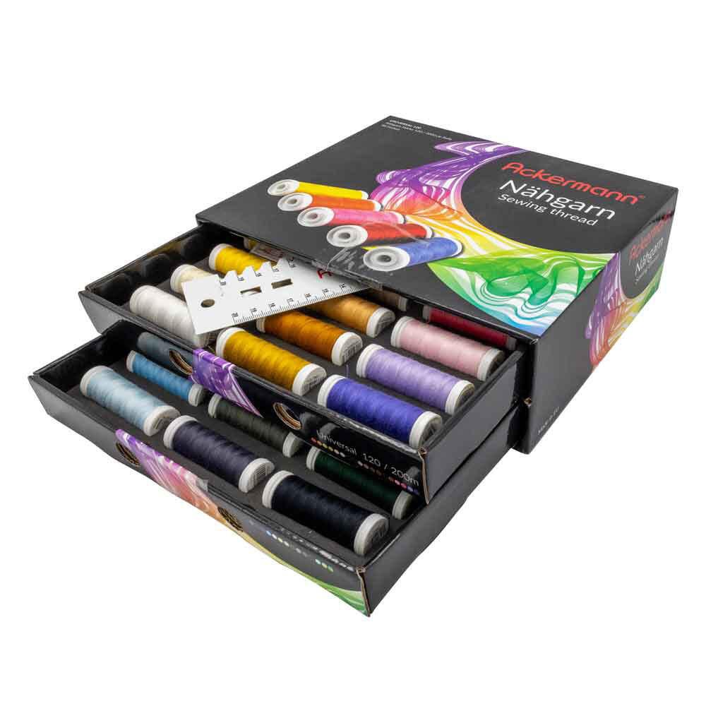 Ackermann Garn 36 verschiedene Farben 10415