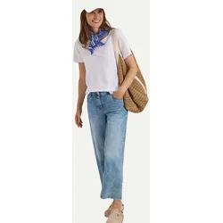 Bandana mit Paisley Print Weiß