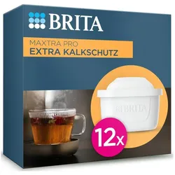 Brita Maxtra Pro Extra Kalkschutz Pack 12, Wasserfilter, Weiss