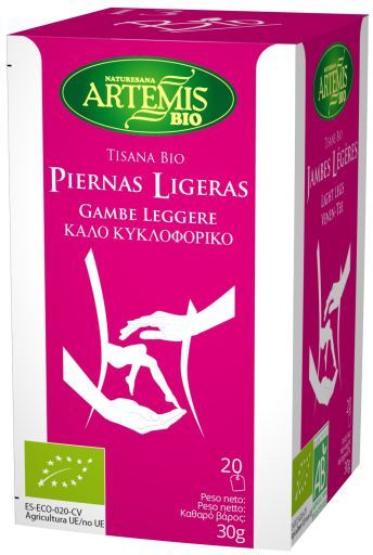 Herbes del Molí Light Legs Organic Tisanes 20 Units