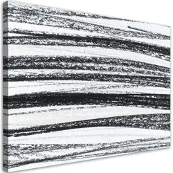 LEINWANDBILD Horizontale Linien Abstraktion 100x70cm