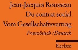 Jean-Jacques Rousseau - Du contrat social / Vom Gesellschaftsvertrag: Französisch/Deutsch - Preis vom 14.10.2026 23:07:16 h
