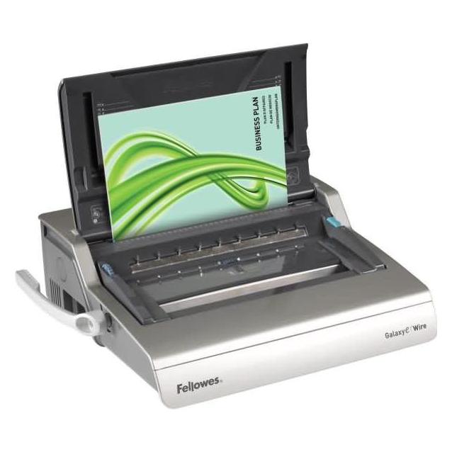 Fellowes Galaxy-E Wire Elektrisches Drahtbindegerät (Drahtkammbindung (O-Wire)) (5622501)