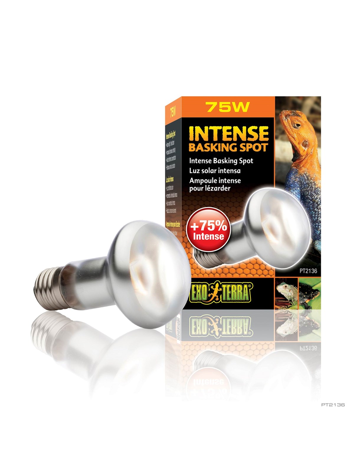 EXO TERRA Sun Glo Intense Basking Spot 75 w. m/UVA