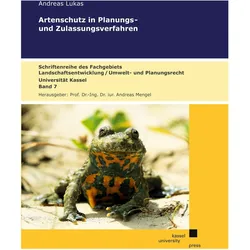 Artenschutz in Planungs- und Zulassungsverfahren, Fachbücher von Andreas Lukas
