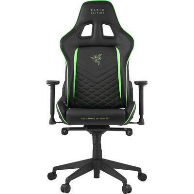 RAZER Gaming-Stuhl "Tarok Pro by Zen, PU Kunstleder", schwarz, Stühle, 3D-Armlehnen, Lendenkissen und Kopfkissen, bis 130kg, Gaming-Stuhl