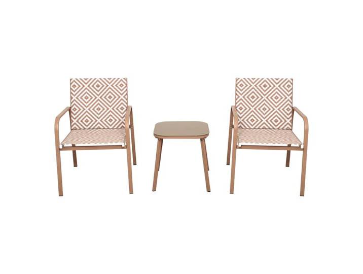 Salon De Jardin - Home Deco Factory - Mexico - Graphique - Beige