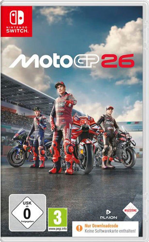 MILESTONE Spielesoftware "MotoGP 26", rot (weiß, neutral), Nintendo Switch, Spielesoftware, Spielesoftware