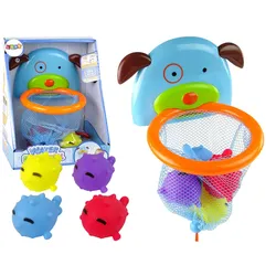 Badespielzeug Mini Basketball Hund Gummifisch