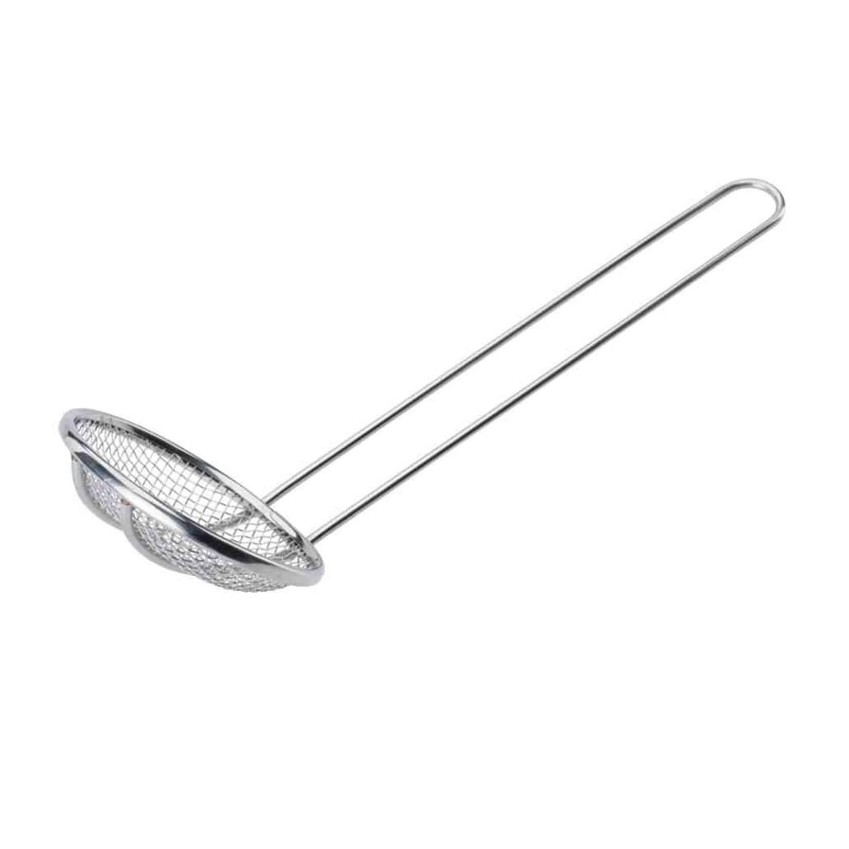 GSD Draht-Schaumlöffel Edelstahl 13 cm, 47 cm lang