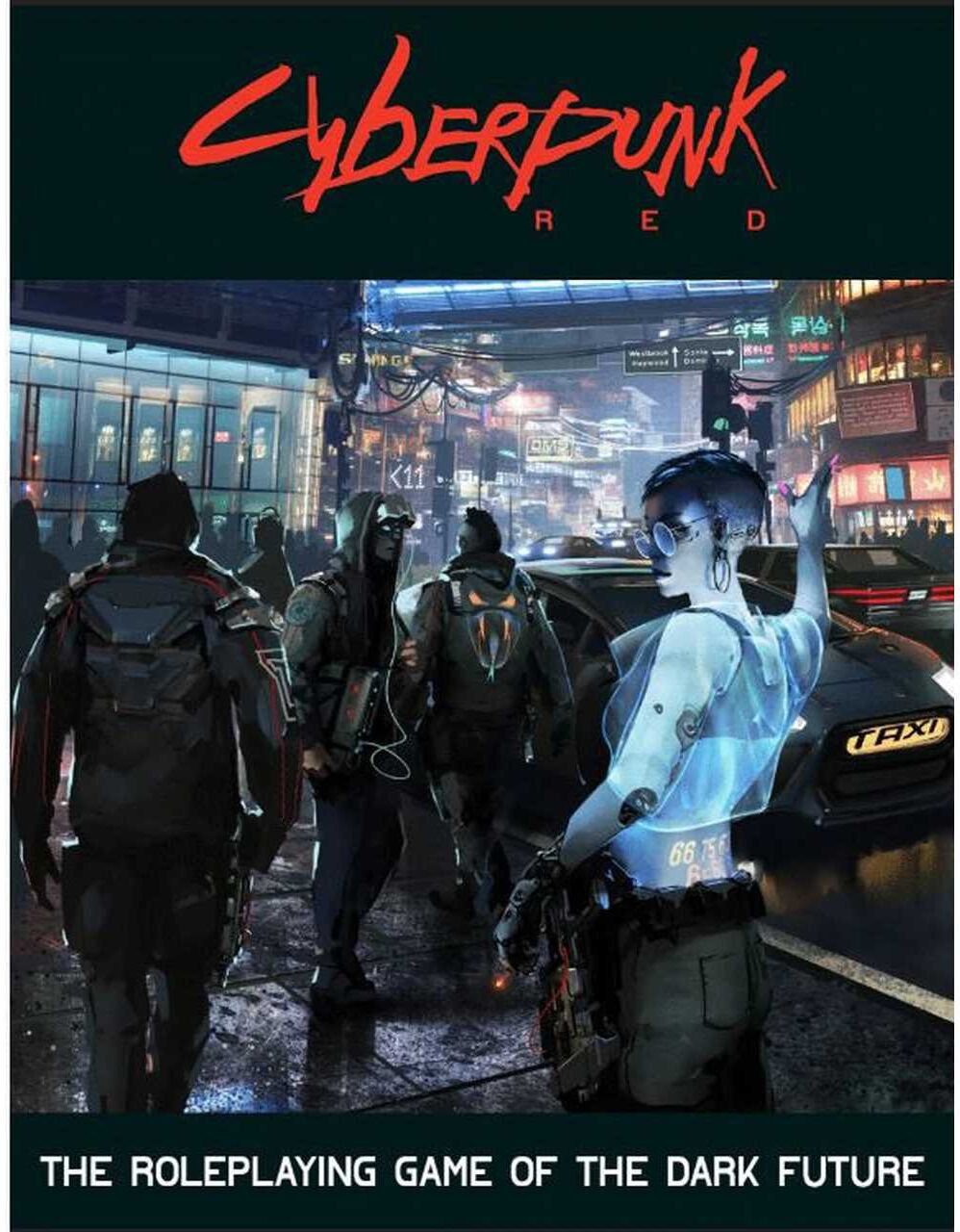 Cyberpunk RED Core Rulebook for Tabletop Role-Playing Game by Talsorian Games