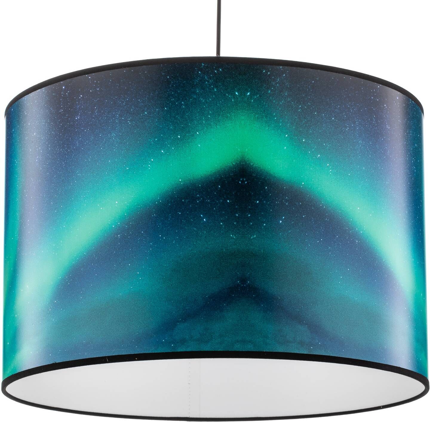 Hängelampe Print L Duolla, dimmbar, Multicolour, für Wohn- / Esszimmer, Kunststoff, Junges Wohnen, Pendelleuchte