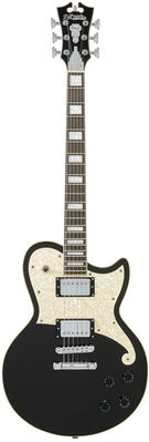 DAngelico Premier Atlantic Black Flake Black Flake
