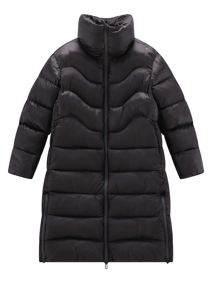 Jeanne Baret Steppmantel "Holly" in Schwarz - 38