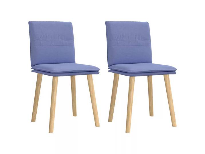 VidaXL - Esszimmerstuhl, One Size, Blau Denim
