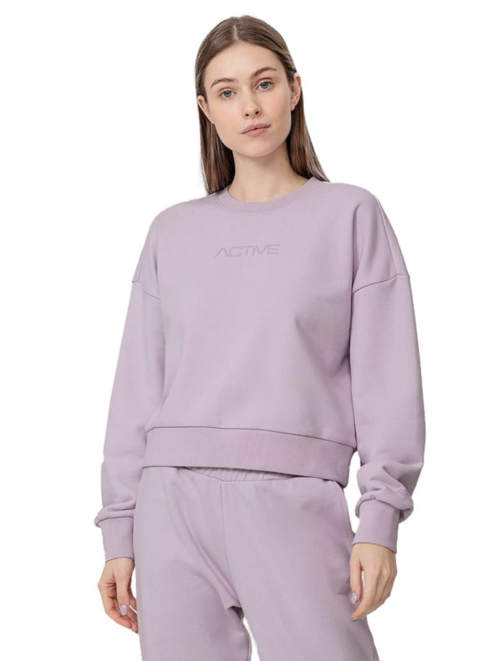 4F Sweatshirt in Lila - M
