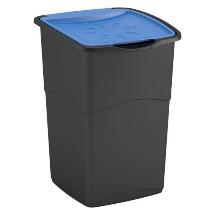 Keter Kosz na śmieci KOSZ NA ŚMIECI 'KORAL BIN' 47L /czarny/ /niebieski (47 l) (CURVER)