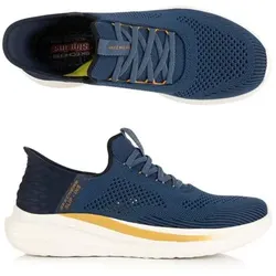 SKECHERS Herren-Slipper Slade- Quinto technisches Strick Hands Free Slip-Ins®