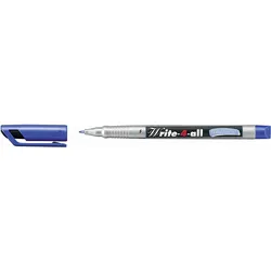 Stabilo, Marker, Permanent-Marker - Write-4-all - fein - 4er Pack - blau, rot, grün, schwarz (4x)