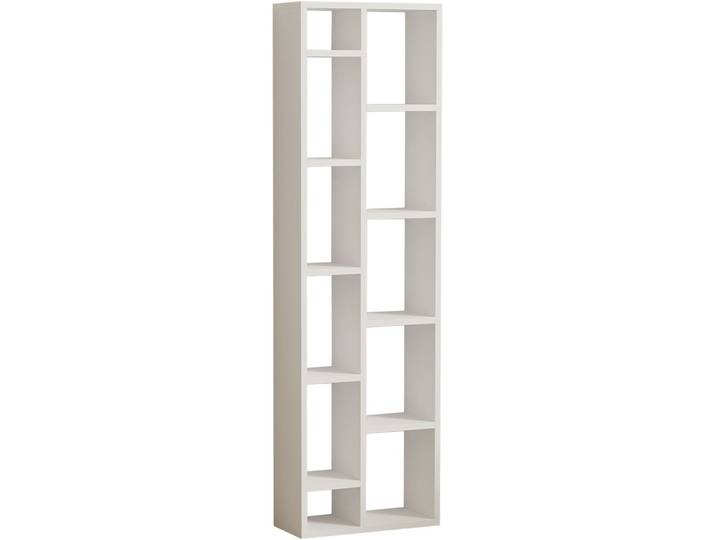 Bücherregal Georis Weiss MDF B 44.4 H 150 cm - Bücherregal