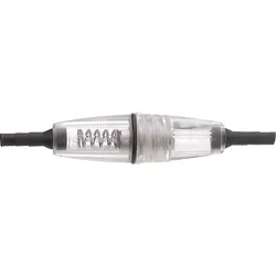 BUL FX0385 - Sicherungshalter, 5 x 20 mm, Schraubklemmen, transparent