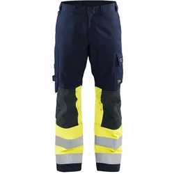 Blakläder, Arbeitshose, Multinorm-Bundhose marineblau / gelb (96)