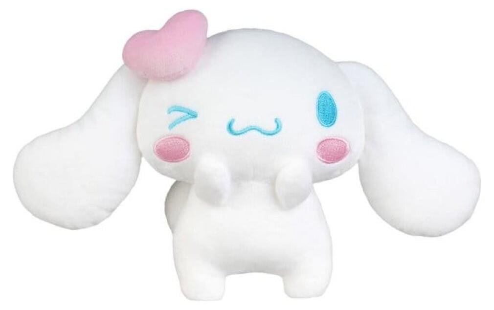 Sakami Merchandise Sanrio Cinnamoroll knuffel, hartvormig, XL, 35 cm